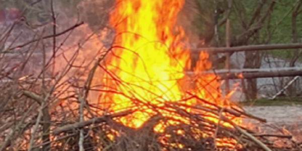 Osterfeuer In Heppens!
